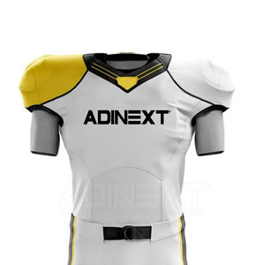 Uniforme de football américain unisexe en matériau durable Concevez votre propre logo Uniforme de football américain - Product Image 3