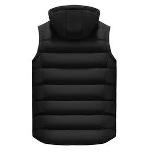 Gilet matelassé pour homme, nouvelle conception 2023, doublure en polaire, fermeture éclair, capuche, imperméable, respirant, couleur et logo personnalisables - Product Image 2