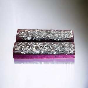 Porta Tarjetas de Resina Premium, Organizador de Escritorio Elegante Hecho a Mano, Exhibidor de Tarjetas de Visita Moderno para Mostradores de Boutique, Duradero, Cuadrado, Grabado - Product Image 2