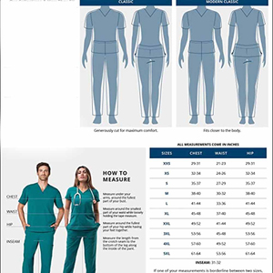 New High Quality Scrubs <b>Set</b> For Mn's Uniform Suit Stretch <b>Top</b> <b>And</b> Pants With Multi Pocket For Doctor Workwear Scrub Suite - Product Image 6