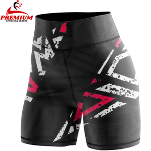 Shorts de sport pour femmes OEM, shorts de compression sublimés pour la course à pied, vêtements de yoga, entraînement d'été, shorts de cycliste à fesses rebondies, shorts serrés pour femmes - Product Image 4