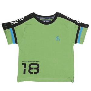 เสื้อยืดเด็กชายแขนสั้น - สีเขียว - Product Image 1