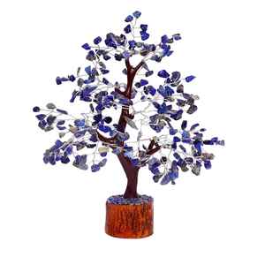 Top vente amour Style décor à la maison fabriqué à la main Citrine cristal pierres précieuses arbre Base en bois Vastu Feng pierre semi-précieuse artisanat - Product Image 4