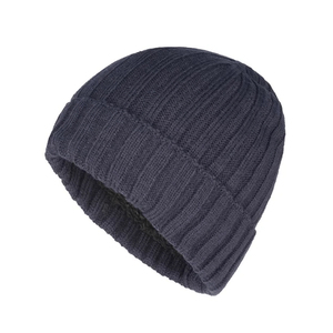 Bonnet classique M&F pour homme avec cache-oreilles, doublure polaire épaisse et douce, tricoté côtelé, chaud pour l'hiver - Product Image 5
