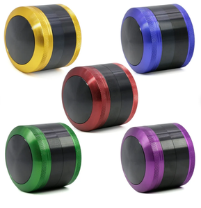 Fun Sized Mini Grinder Handmade Natural Minimalist 3 Pieces Matte Herb Grinder Aluminum Herb Grinder Price Products - Product Image 1