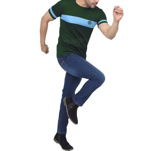 Venta al por mayor 100% algodón camisetas de los hombres de secado rápido nuevo estilo por encargo con servicio OEM - Product Image 3