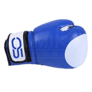 Vente en gros Gants de boxe en cuir 8oz 12oz sur mesure robustes poignées d'arts martiaux pour adultes avec logo conçu - Product Image 4