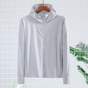 เสื้อแจ็คเก็ตกันลมมีฮู้ด UV UPF 50 + มีซิปเสื้อกันลมใส่วิ่งตกปลาขี่จักรยานใช้ได้ทั้งชายและหญิง - Product Image 2