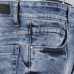 Pantalones Vaqueros Ajustados para Niño, Modelo 2026, de la Mejor Calidad, con Contraste de Color, Estilo Casual, Diseño OEM/ODM - Product Image 4