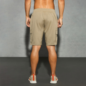 กางเกงขาสั้นคาร์โก้น้ำหนักเบาสำหรับผู้ชายกางเกงขาสั้นหลายกระเป๋าแห้งเร็วผ้าโพลีเอสเตอร์ทันสมัยเหมาะสำหรับกิจกรรมกลางแจ้งแบบสบายๆ - Product Image 2
