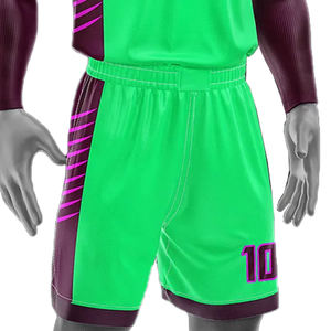 Conjunto de camiseta de baloncesto de diseño personalizado, calidad superior, pantalones hechos en Pakistán, técnica de sublimación impresa superior, transpirable, personalizado - Product Image 3