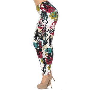 Meilleurs Leggings Femme Taille Mi-Haute Écologiques Imprimés Personnalisés 2025 pour Fitness et Yoga – Service OEM Vente en Gros - Product Image 5