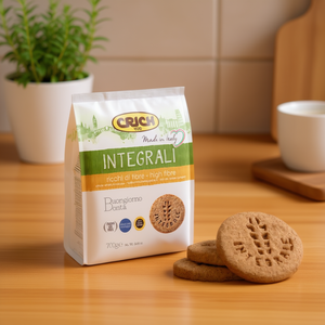 Biscuits Digestifs Intégraux Crich G.300X12pz, Sachet Dur Sucré 300g X 12 Pièces, Riches en Fibres, Prêts à Consommer - Product Image 3