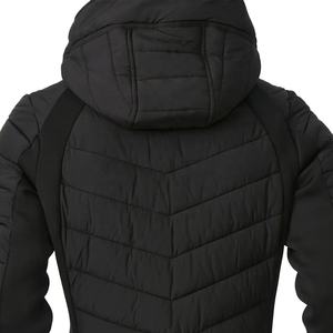 Vente en gros Veste matelassée camouflage réversible unisexe Parka d'hiver avec capuche à col rond - Product Image 4