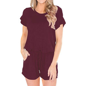 Camisa de gimnasio para mujer con diseño novedoso y ropa informal corta, ropa de calle anti pilling para actividades al aire libre, camisa de gimnasio y pantalón corto - Product Image 4