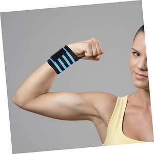 Soporte de muñeca Vendaje elástico Brace Wraps para levantamiento de pesas Fitness Deporte Muñequera Correas Gimnasio Banda Protector - Product Image 2