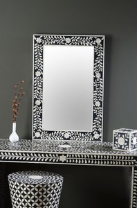Modern Handmade Eco-Friendly Durable Bone Inlay Wall <b>Mirror</b> <b>Frame</b> Premium Decorative <b>Mirror</b> for Luxury Home & Hotel Wall Dcor - Product Image 6