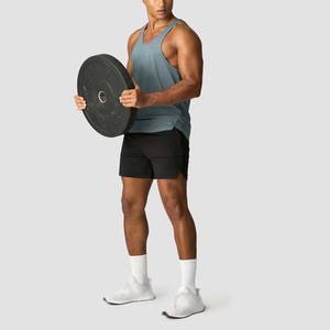 High Quality Cotton Men's Gym Tank Tops Stringer <b>Muscle</b> Fit Casual Plus Size Breathable Custom OEM Athletic Workout Clothing - Product Image 3