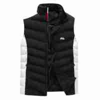 Veste matelassée réversible personnalisée grande taille légère pour l'automne, coupe-vent, résistante à l'eau, écologique, en softshell respirant