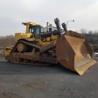 Bulldozer D11R d'occasion haute performance, modèle 2008, moteur 698KW, excellent rendement pour la consolidation des terrains, en vente