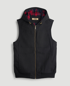 Gilet matelassé d'hiver décontracté personnalisé pour homme avec fermeture éclair avant, imperméable et réversible, logo brodé, service OEM - Product Image 5
