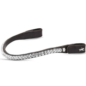Équestre de qualité supérieure importé cristaux clairs strass cheval bride sourcil bande et aimant plus proche équipement de cheval - Product Image 2