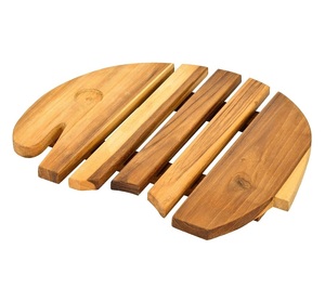 Dessous de plat en bois les plus exigeants Home Kitchen Hot Pads en bois massif Dessous de plat résistants à la chaleur de fournisseur en gros - Product Image 5