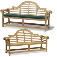 Chaise de jardin en teck vieilli de qualité supérieure avec sièges en mousse souple et prix économiques