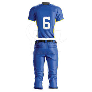 Training Style Baseball Uniform Soft Fabric Baseball Uniform Sports Wear Baseball Uniform For Sale - Product Image 3
