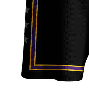 Conjunto de Camiseta y Pantalones Cortos de Baloncesto para Hombre con Logotipo Personalizado, Ropa Deportiva Profesional para Partidos y Entrenamientos - Product Image 4