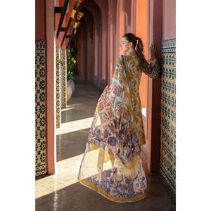 Colección de Telas de Chifón Bordadas Elaf Primavera/Verano 2025-ESTELLE-TC-1210 - Product Image 3