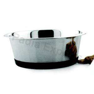 Bols d'alimentation Stander pour animaux de compagnie Bol pour animaux de compagnie en acier inoxydable écologique Design solide pour chats et chiens - Product Image 1