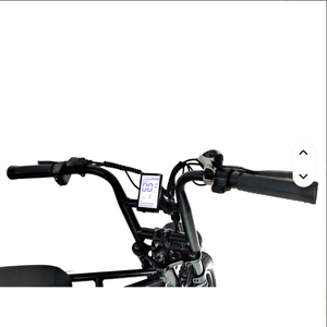 Bicicleta Eléctrica Todoterreno para Adultos de 20 Pulgadas y 500W/750W con Llantas Gruesas - Uso en Playa y Montaña, Color Negro Marrón T6-BL - Product Image 2