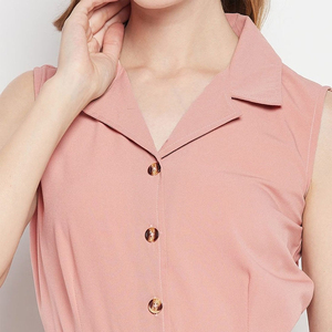 Mono vaquero personalizable moderno para mujer, ropa de calle de verano de secado rápido ecológica, colores y tamaños personalizados - Product Image 4