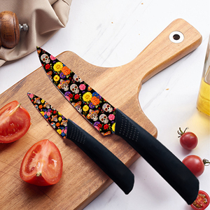 Juego de Cuchillos de Cerámica Premium de 4 Piezas con Mangos de Plástico, Cuchillos de Chef Duraderos para Regalo - Precio de Fábrica, Éxito de Ventas 2026 - Product Image 6