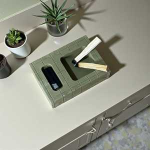 TCExim Classic, accessoire de fumeur personnalisé fait main, cendrier de table durable et réutilisable pour la maison, l'hôtel et la voiture - Product Image 1