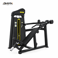 Machine de musculation inclinée pour l'entraînement des pectoraux isolés avec logo personnalisé BN
