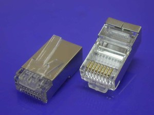 Escudo de enchufe de red NBEXW sin blindaje 8p8c 1000 piezas por bolsa RJ45 Cat6