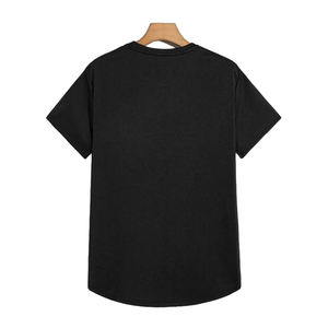 T-shirt pour homme en coton 100% de haute qualité, style décontracté, formel, extérieur, streetwear, avec impression de logo personnalisée, design tendance. - Product Image 6