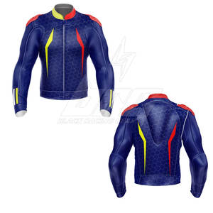 Chaqueta de invierno de cuero de moto para adultos de material duradero Chaqueta de cuero de moto de alto rendimiento - Product Image 4