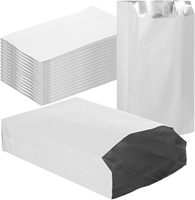 Emballage pour sandwich en papier d'aluminium, sac isotherme pour hot-dog, résistant à la graisse, papier d'aluminium, sacs pour hamburgers, pour le petit-déjeuner, le déjeuner