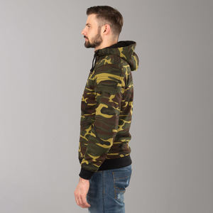 Sweat à capuche de moto de qualité supérieure vêtements de course automobile en aramide hommes équitation sweats à capuche zippés vêtements de sport de moto avec des protections supplémentaires - Product Image 5