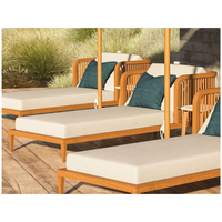 Application de relaxation en plein air pour piscine jardin extérieur chaise longue imperméable résistant aux UV OEM ODM Vietnam