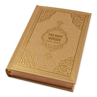 Sagrado Corán Traducido al INGLÉS Libro Musulmán Islámico Regalo Eid Mubarak Decoración Kurani Kerim Corán Recuerdos Traducción