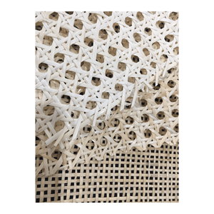 Factory Wholesale Weave Material Plastic Rattan Cane Webbing <b>Roll</b> Natural Rattan <b>Roll</b> // Plastic Rattan <b>Roll</b> - Product Image 2