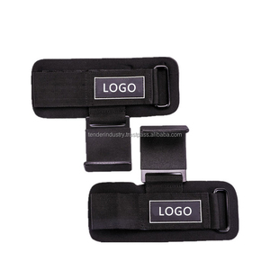 Gancho de material metálico para levantamiento de pesas, correas para levantamiento de pesas, correa para levantar - Product Image 6