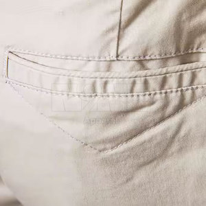 กางเกงขาสั้นชิโนผ้าฝ้าย100% ลายทึบสำหรับฝึกซ้อม - Product Image 3