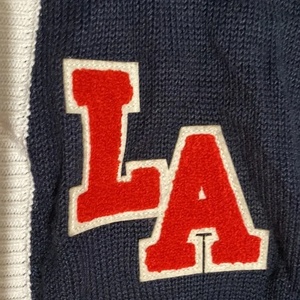 Custom Design LU Sweater University & College Wear Sweaters <b>Cardigans</b> Greek Wear V Neck Knitted Wool & Acrylic - Product Image 4