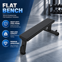 Banc de musculation professionnel BN, robuste et plat, pour salle de sport, presse pectorale, entraînement de force, équipement de fitness
