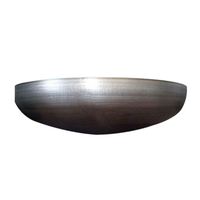 Promotion : Tête de raccordement elliptique en acier inoxydable forgé pour soudure à gaz, grand diamètre